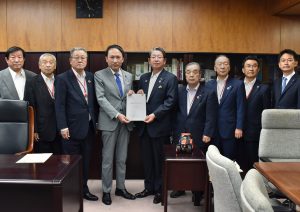 JA福島中央会が農水省に米の需給対策等を要請